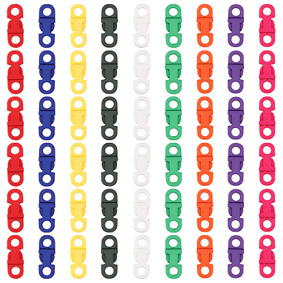 54шт 9 цвета пластиковые боковые пряжки, сверхмощные защелки для рюкзака, поясная сумка