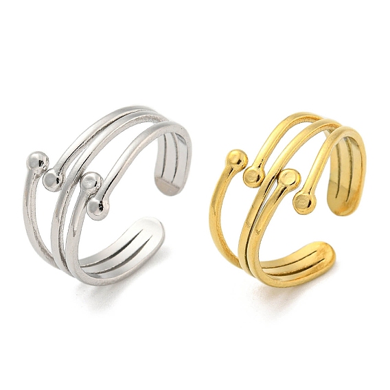 Ионное покрытие (ip) 304 открытые манжеты из нержавеющей стали