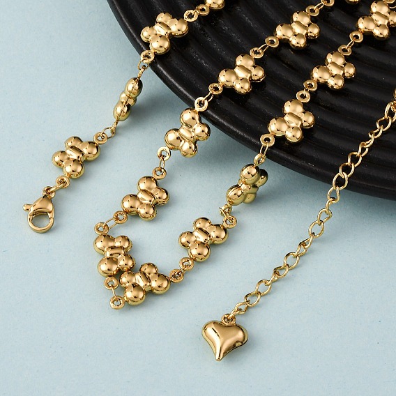 304 Женские ожерелья-цепочки в виде бабочек из нержавеющей стали