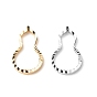 Brass Linking Rings, Long-Lasting Plated, Cadmium Free & Lead Free, Gourd