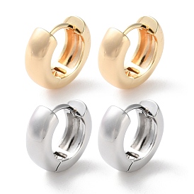 Латунные серьги обруча, долговечный