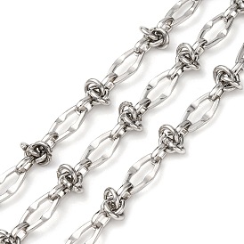 304 узел из нержавеющей стали с овальными звеньями цепи, несварные