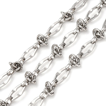 304 узел из нержавеющей стали с овальными звеньями цепи, несварные