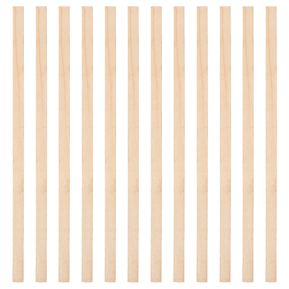 12шт. деревянные палочки для поделок, плоский