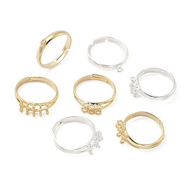 Регулируемые латунные лотки для колец для подвески, кольцо петли, стойки покрытие, долговечный, без свинца и без кадмия