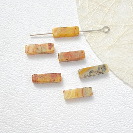 Natural Crazy Agate Beads, Cuboid