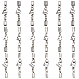 Нержавеющая сталь застежками омаров коготь, пряжка на конце браслета, с мозг заканчивается