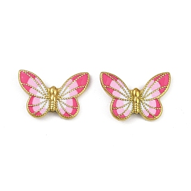 304 из нержавеющей стали эмаль бисер, бабочка, ионное покрытие (ip)