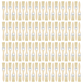 180 шт. кисти для рисования из синтетического волокна и свиной шерсти, с деревянной ручкой