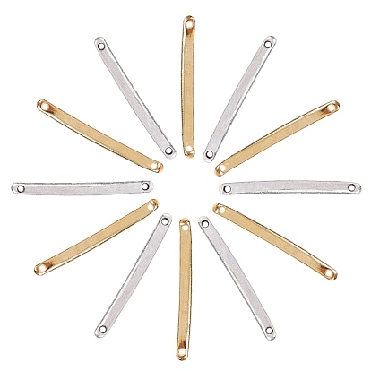 Tibetan Style Alloy Bar Links/Connectors, for Jewelry Design, Lead Free, Rectangle