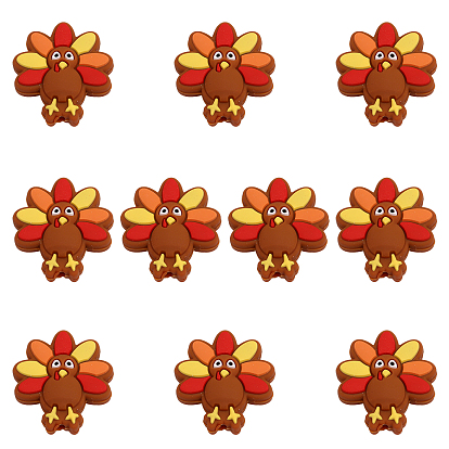 10шт. День благодарения пищевые экологически чистые силиконовые фокусные бусины, Турция