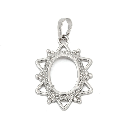 Сеттинги для кулона (кабошонов), латунь , настройки открытой спины, очарование солнца