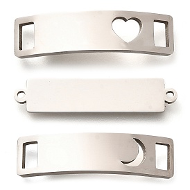 201 подвески для соединителей из нержавеющей стали, вырезанные лазером, цвет нержавеющей стали