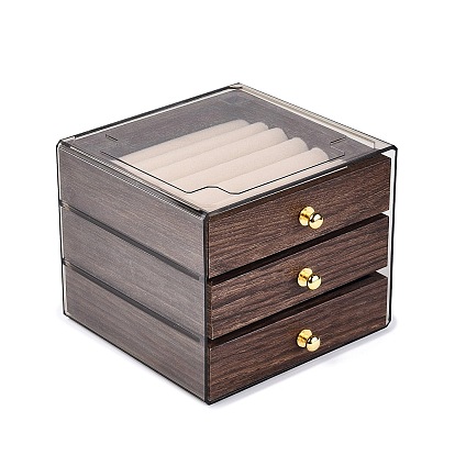 3-ярусные пластиковые ящики для хранения украшений для домашних животных, квадратный