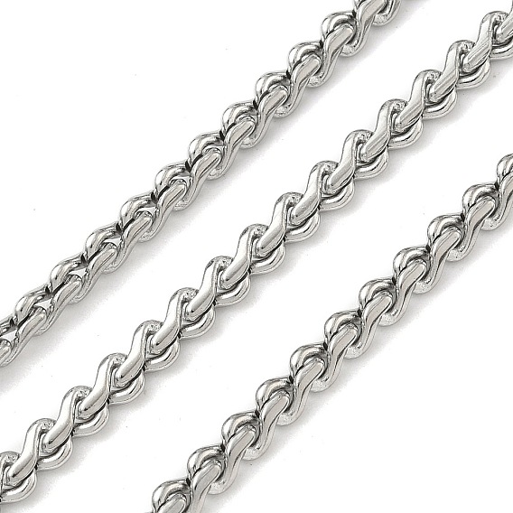 304 из нержавеющей стали цепи пшеницы, без никеля , пайки, с катушкой