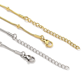 201 из нержавеющей стали цепи змея ожерелья