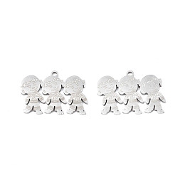 201 Stainless Steel Pendants, Boy