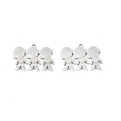 201 Stainless Steel Pendants, Boy