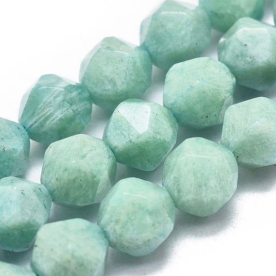 Природных амазонит бисер нитей, граненые, круглые, звезды вырезать круглые бусы