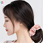 Chic Fabric Bow Hair Scrunchies for Women, 15cm Big Bowknot Headbands Accessories