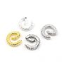 Alloy Spring Gate Rings,O Rings