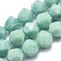 Природных амазонит бисер нитей, граненые, круглые, звезды вырезать круглые бусы
