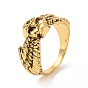 Alloy Skull Finger Ring, Gothic Jewelry for Women