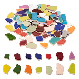 Porcelain Cabochons, Mosaic Tile Supplies for DIY Crafts, Plates, Picture Frames, Flowerpots, Handmade Jewelry, Nuggets