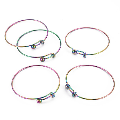 Revestimiento iónico ajustable (ip) 304 fabricación de brazalete expandible de acero inoxidable
