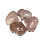 Natural Strawberry Quartz Heart Palm Stone, Pocket Stone for Energy Balancing Meditation