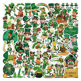 50Pcs Saint Patrick's Day PVC Self Adhesive Stickers, Waterproof Decals, for Suitcase, Skateboard, Refrigerator, Helmet, Mobile Phone Shell