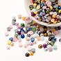 Abs Kunststoff Cabochons, Nachahmung Perlen, Halbrund