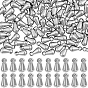 100Pcs 304 Stainless Steel Chain Extender Drop, Teardrop