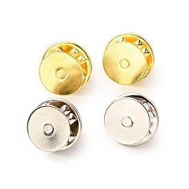 120Pcs Brass Lapel Pin Backs, Tie Tack Pin, Butterfly Clutch, Brooch Findings