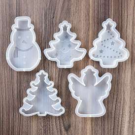 Christmas Theme Silicone Molds Candle Molds, for Candle Aromatherapy Making