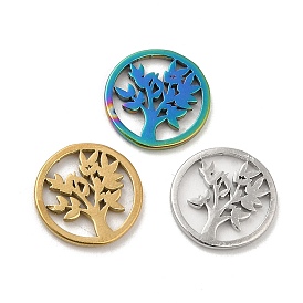 304 Stainless Steel Tree of Life Charms