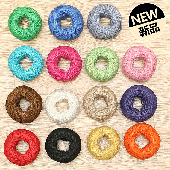 Corde de jute, chaîne de jute, ficelle de jute, pour la fabrication de bijoux