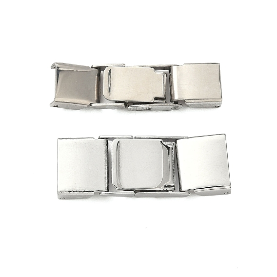 201 нержавеющей стали смотреть группы застежками, прямоугольные