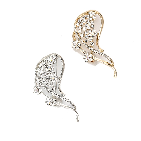 Сплав горный хрусталь брошь, одежда аксессуары воротник булавка грудь цветок