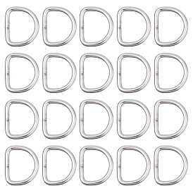 20железные d-кольца шт., застежка-молния, для лямки, обвязочные мешки, аксессуары для одежды