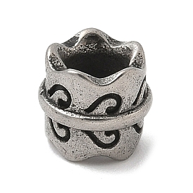 304 из нержавеющей стали европейские шарики, бусины с большим отверстием, колонка