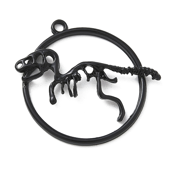 Pendentifs en émail , breloques fossiles de dinosaures