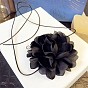 3d цветочные полиэстеровые ожерелья-чокеры