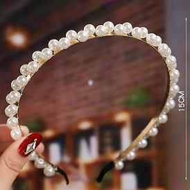 Pearl Hair Bands, Bridal Hair Bands Party Wedding Hair Accessories for Women Girls