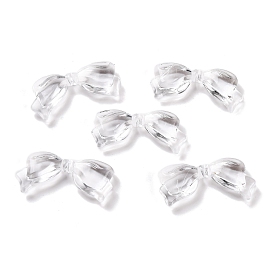 Transparent Acrylic Beads, Bowknot