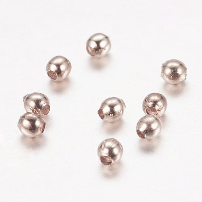 Iron Spacer Beads, Cadmium Free & Lead Free, Round