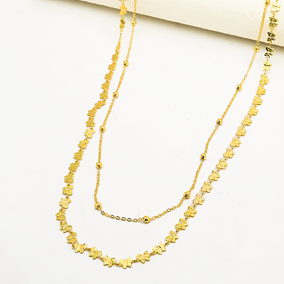 Латунная цепочка в виде бабочки 2-цепочка на талию для женщин