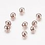 Fer perles d'entretoise, sans cadmium et sans plomb, ronde