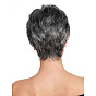 Fashion Ombre Short & Straight Wig, Heat Resistant High Temperature Fiber, Women Daily Party Hairpiece
