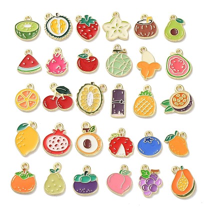 Эмалевые подвески из фруктового сплава, золотой свет